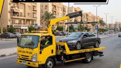 ونش انقاذ حدائق الاهرام